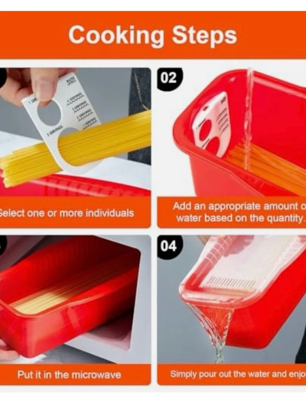 Decor microwave pasta